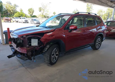 2020 Subaru Forester Premium из США, поврежденный, VIN JF2SKAGC8LH522567